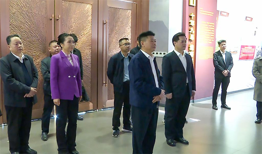 省委党史研究室主任尹德慈到罗定调研