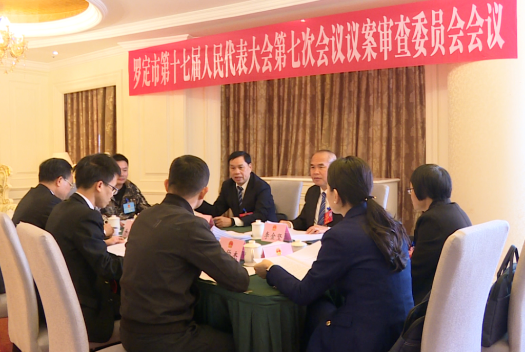 罗定市第十七届人民代表大会第七次会议召开议案审查委员会会议和财政经济委员会会议01.png