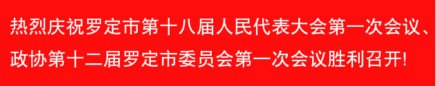 热烈庆祝罗定市第十八届人民代表大会第一次会议、政协第十二届罗定市委员会第一次会议胜利召开!