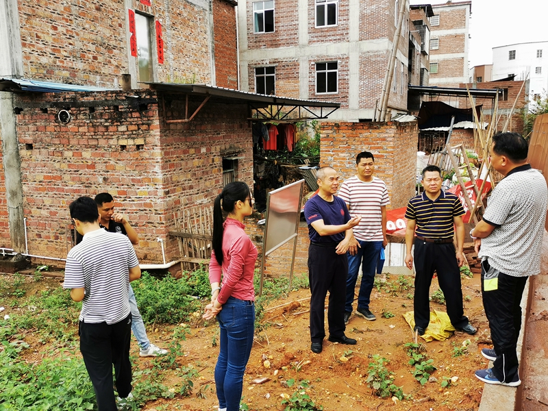 云浮市自然资源局局长梁绍雄同志到罗定市围底金鸡等镇检查指导地质